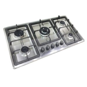 اجاق گاز پنج شعله استیل سیکاس کد 101