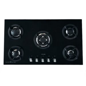 اجاق گاز پنج شعله شیشه سیکاس کد 503