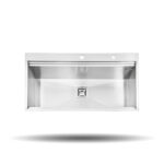 سینک پرنیان استیل 50*100 توکار فانتزی کد PS4209