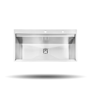 سینک پرنیان استیل 50*100 توکار فانتزی کد PS4209