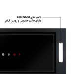 هود مخفی کف شیشه سیکاس لمسی موتور فلز کد 120 - Image 3